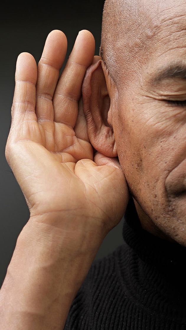 We are auditory beings