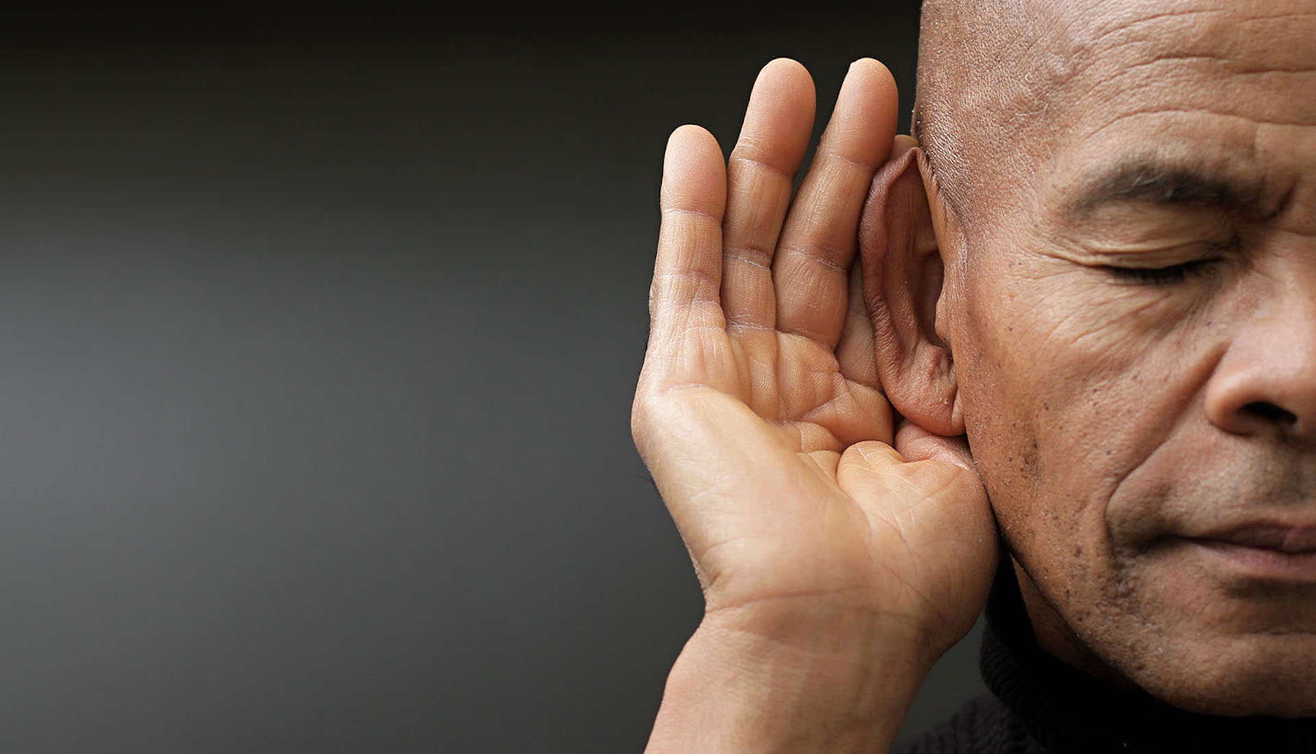 We are auditory beings